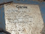 General Appearance with N.º de serie/VIN