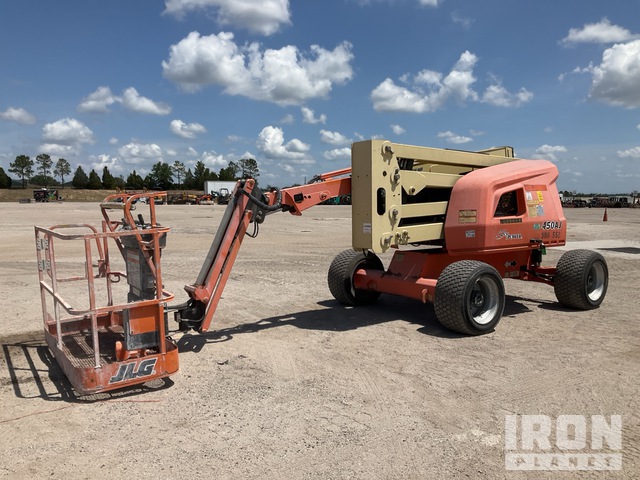 2018 Jlg 450aj 4wd Diesel Articulating Boom Lift