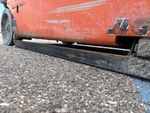 Chassis with Pothole Protection Bars