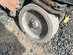 Chassis with Right Front Tire