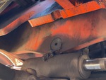 Drivetrain with Rear Axle Oscillating Pin