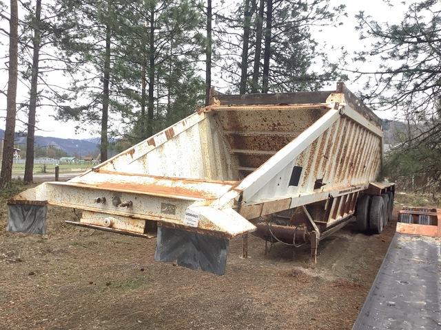 44 ft Tri/A Belly Dump Trailer