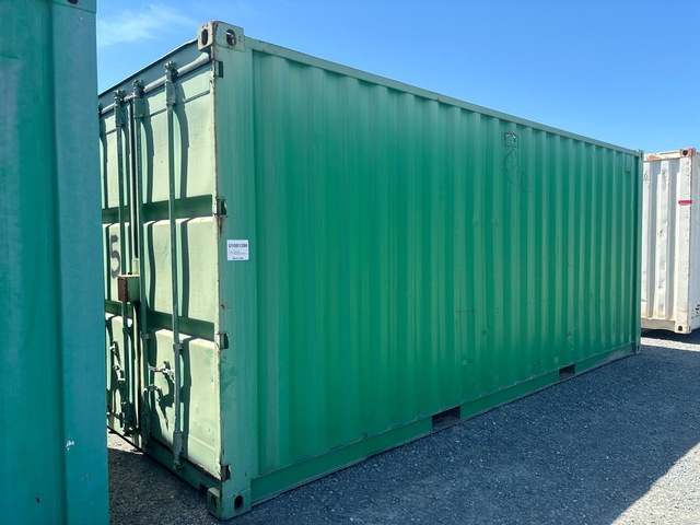 20 ft Storage Container w/ Ingersoll Rand Air Compressor & Dryer