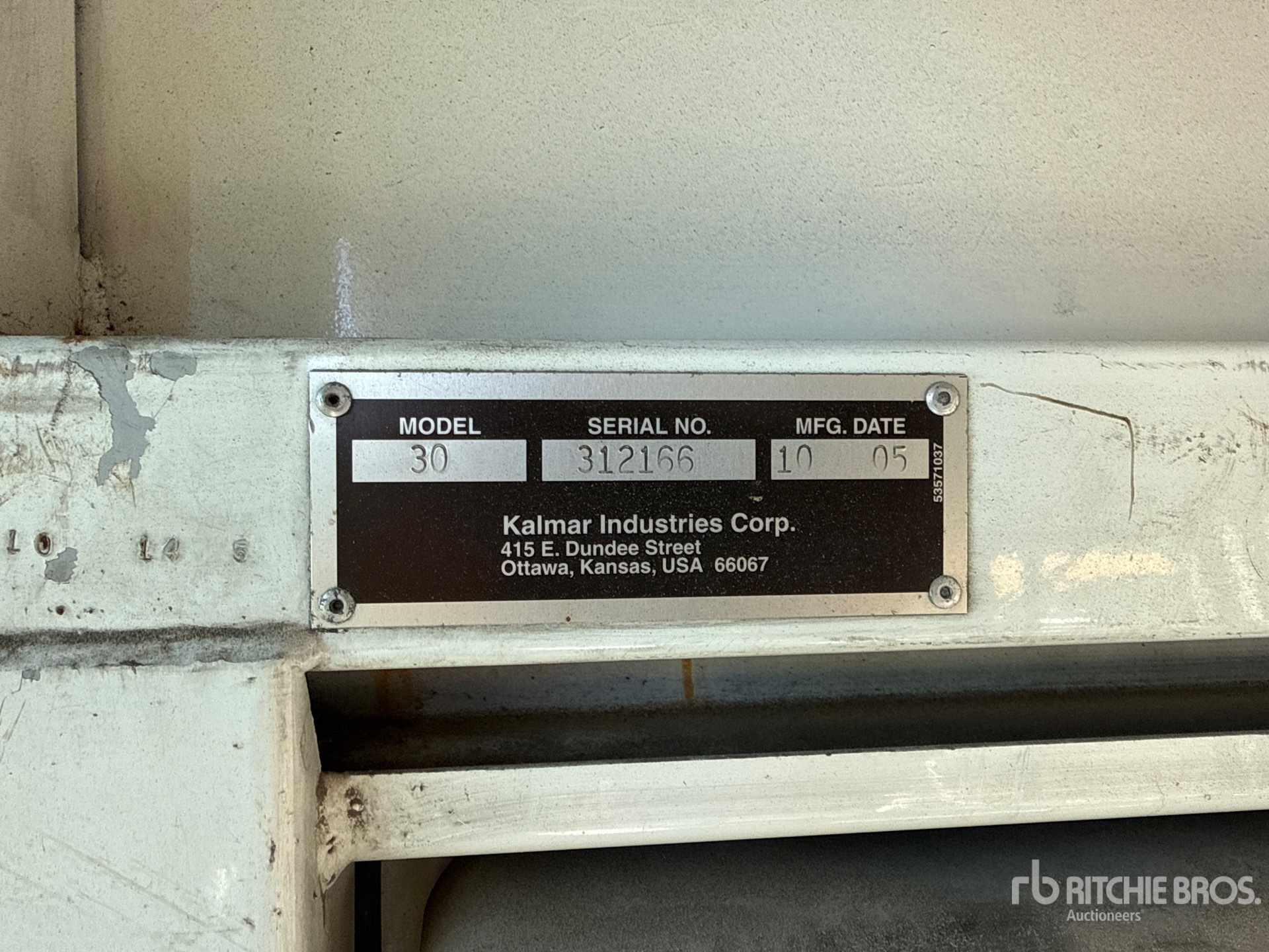 General Appearance with N.º de serie/VIN