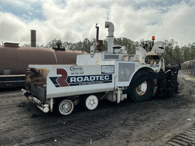 2006 Roadtec RP190 Wheel Asphalt Paver