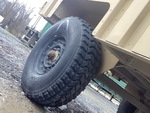 Trailer Chassis with Tire Condition
