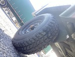 Trailer Chassis with Tire Condition