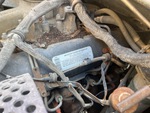 Engine with Emission Certification Label