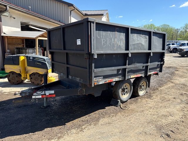 Anderson 10 ft T/A End Dump Trailer Anderson 10 ft T/A End Dump Trailer