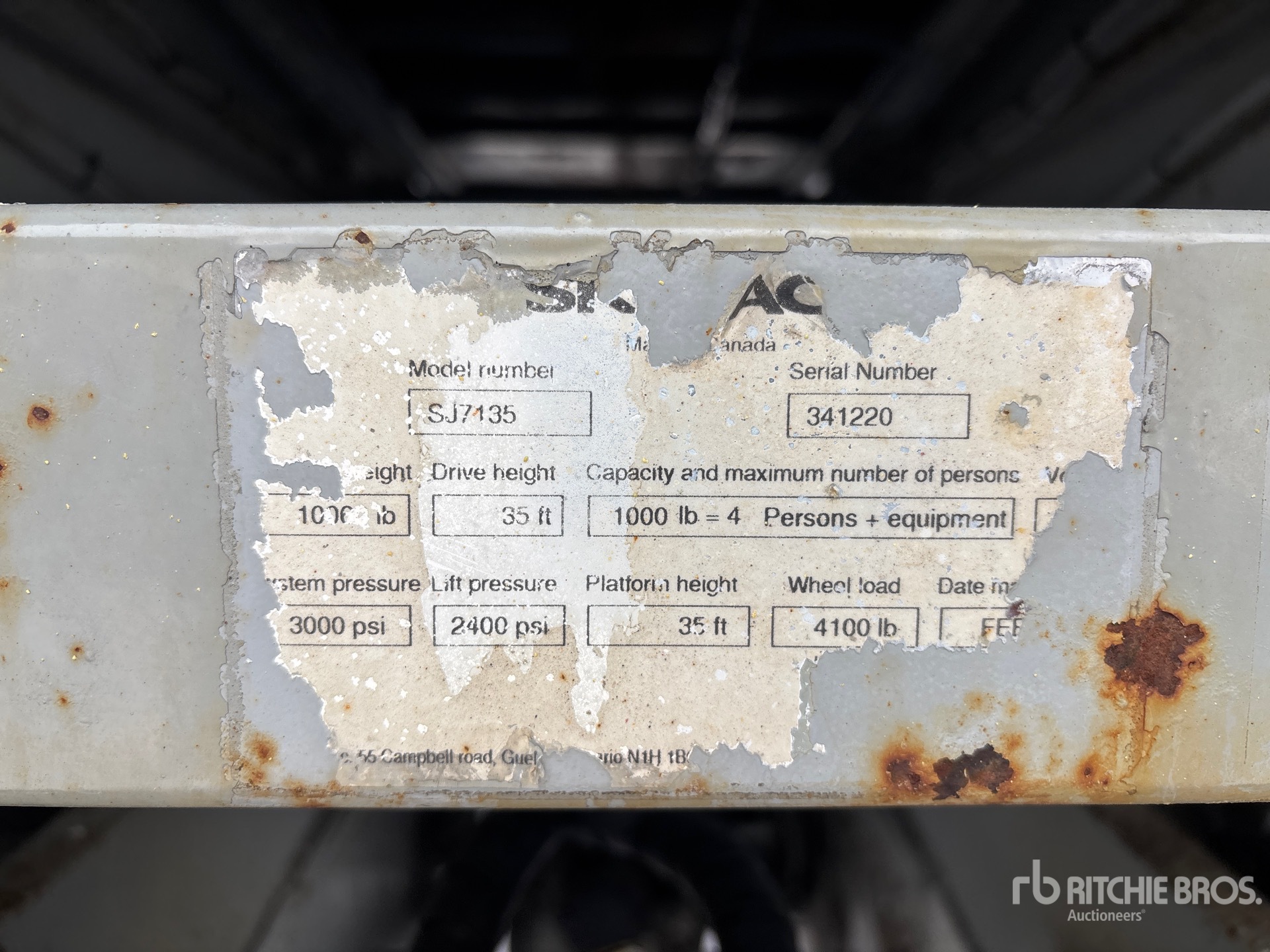 General Appearance with Numer seryjny/numer identyfikacyjny pojazdu