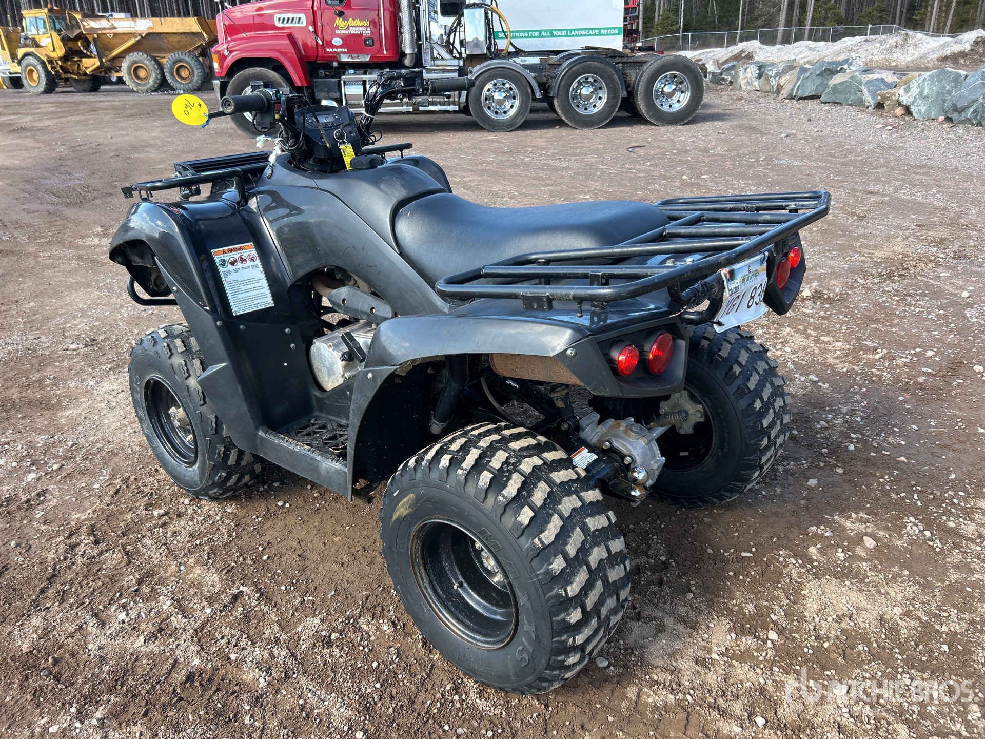 General Appearance with Picture, Left Rear Corner