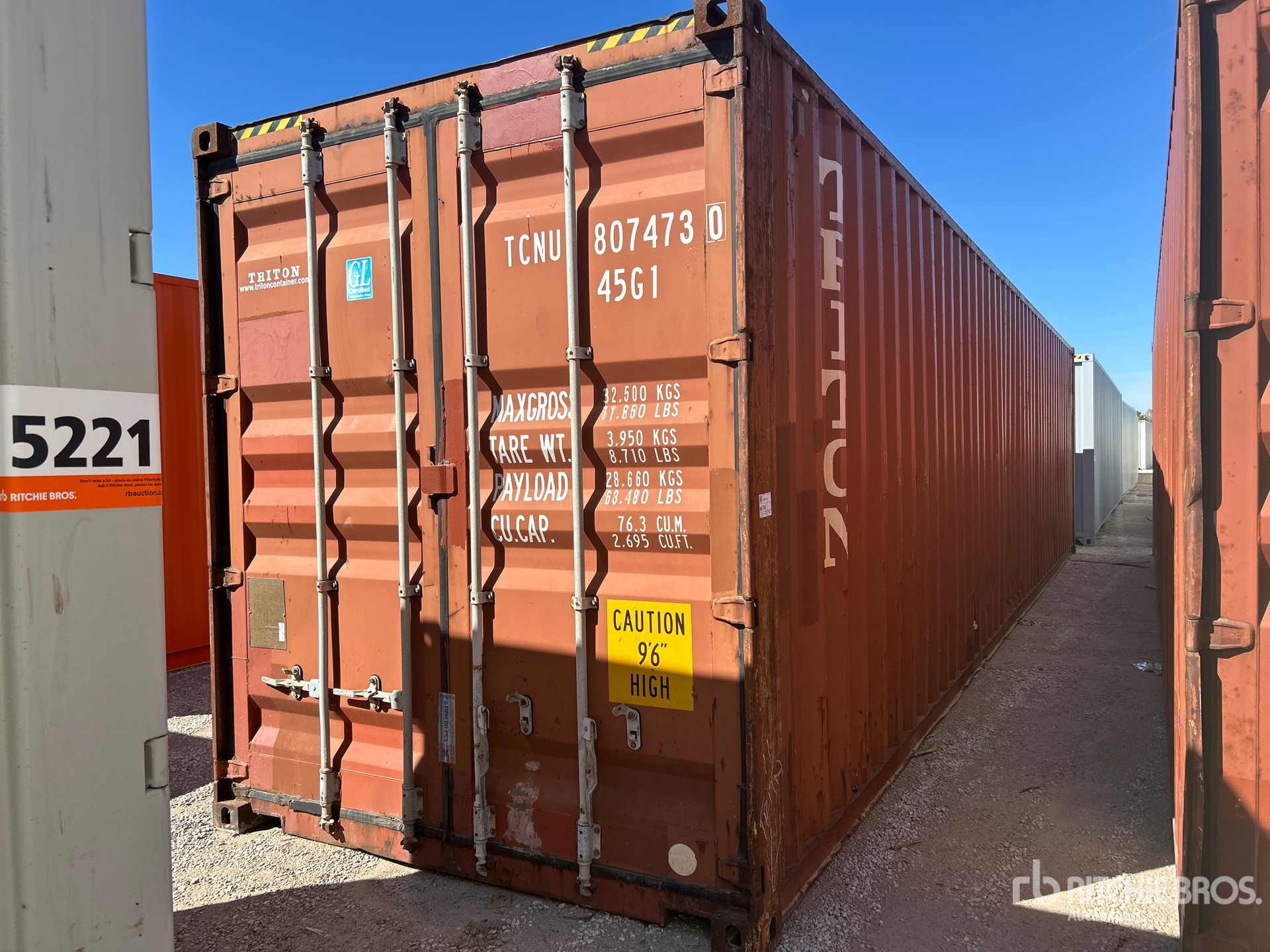 General Appearance with Picture, Left Front Corner