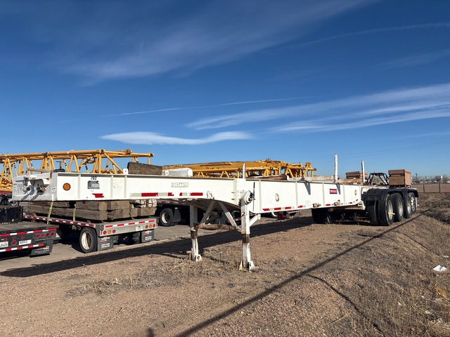 2009 Pitts 39 ft 5 in Quad/A Pole Log Trailer