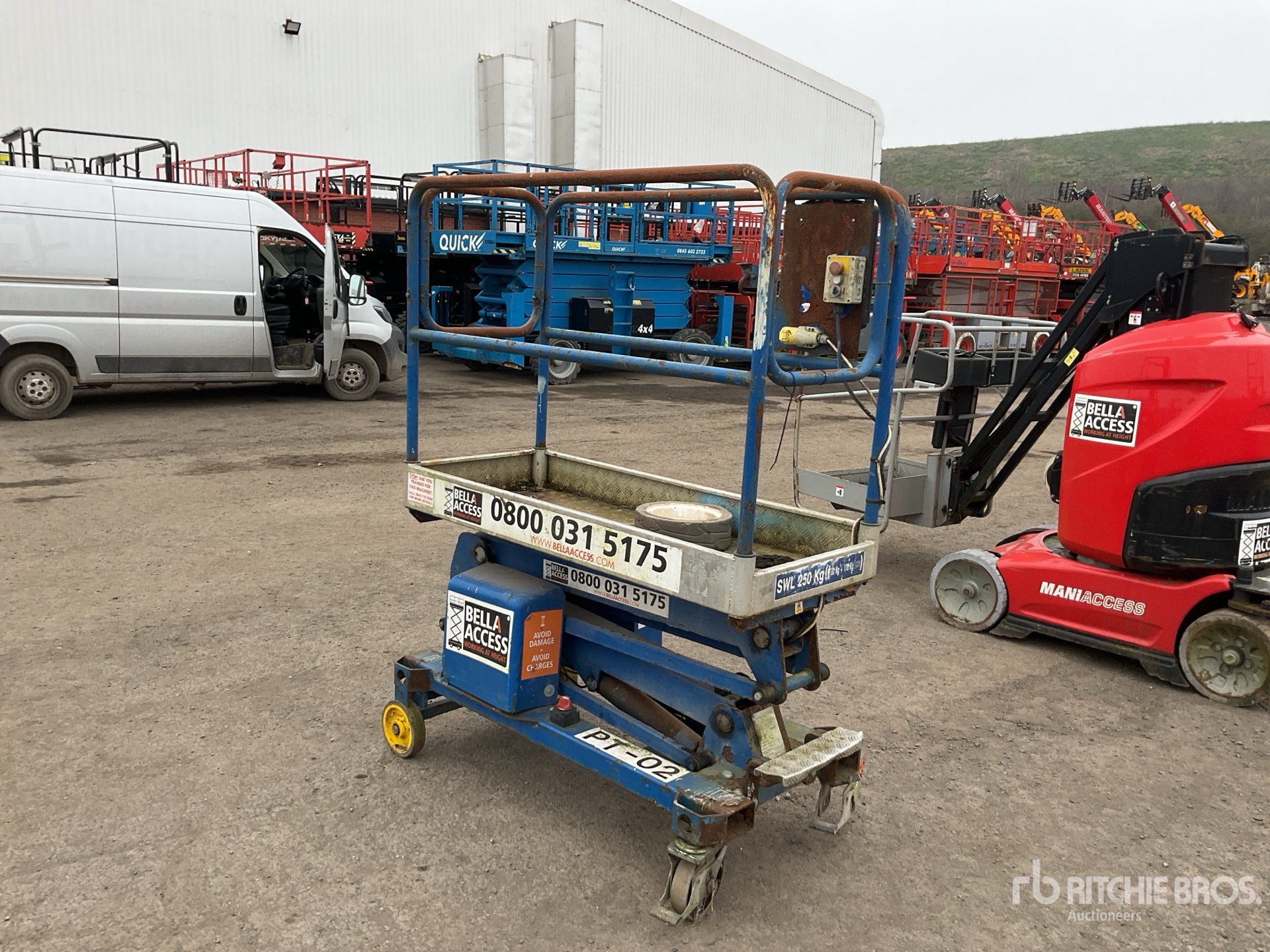 General Appearance with Picture, Left Rear Corner