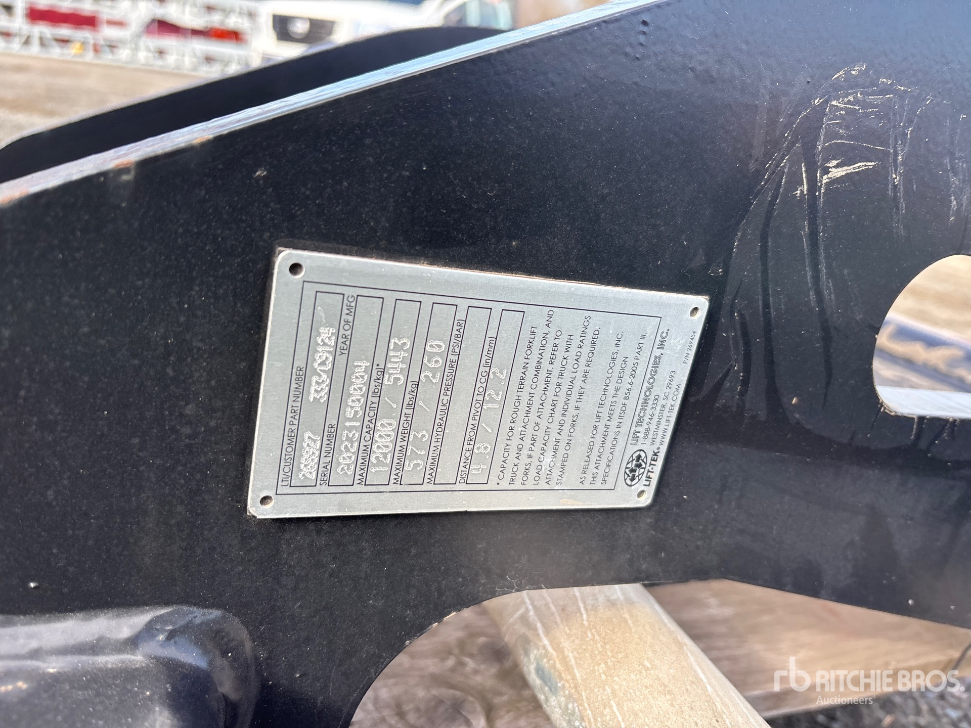 General Appearance with N.º de serie/VIN