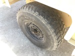 Trailer Chassis with Tire Condition