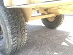 Trailer Chassis with Axle Condition