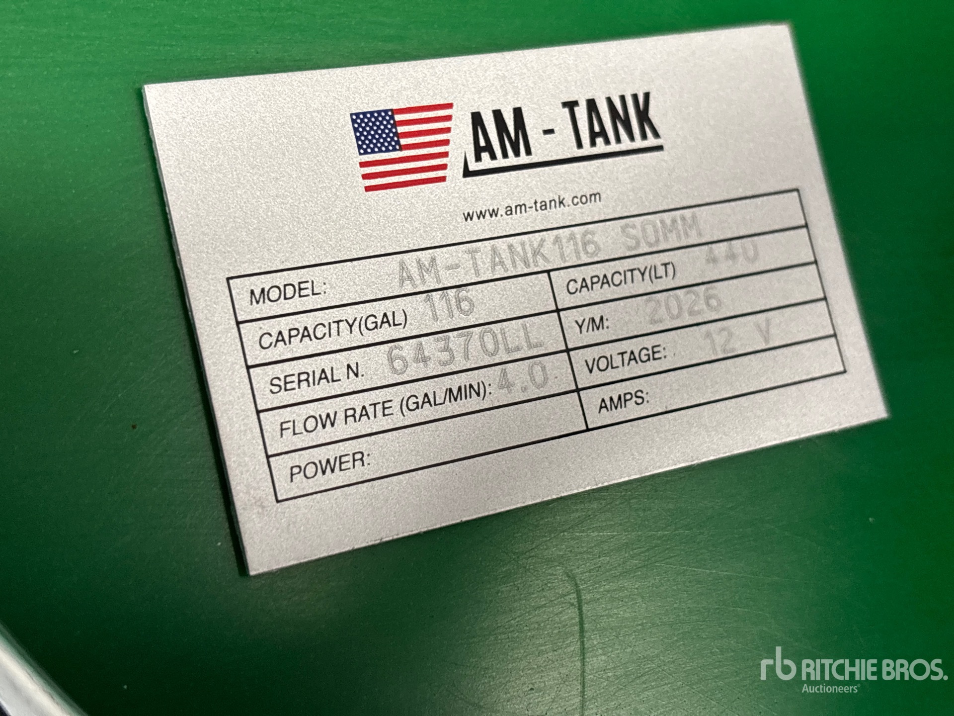 General Appearance with N.º de serie/VIN