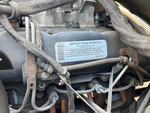 Engine with Emission Certification Label