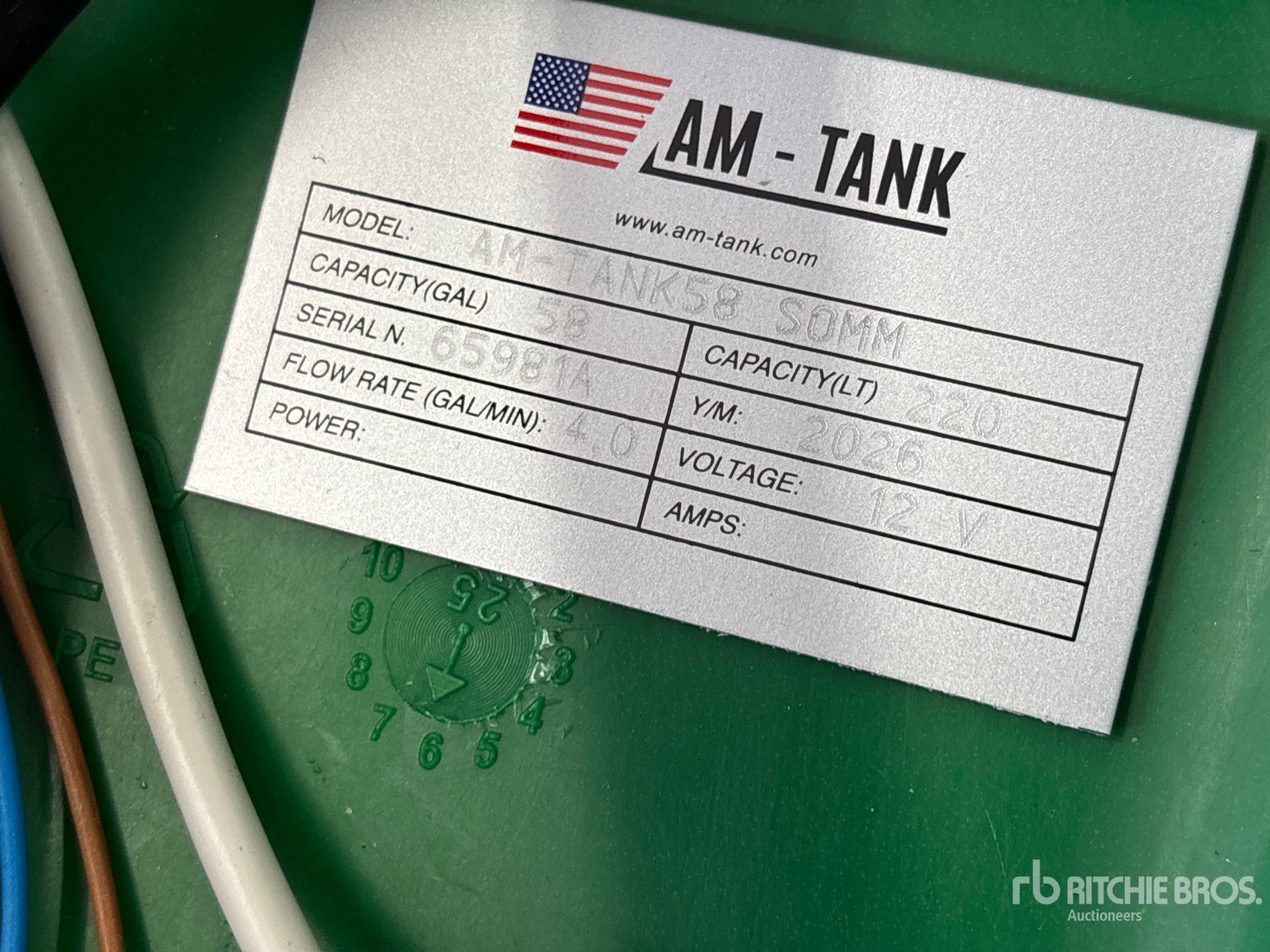 General Appearance with N.º de serie/VIN