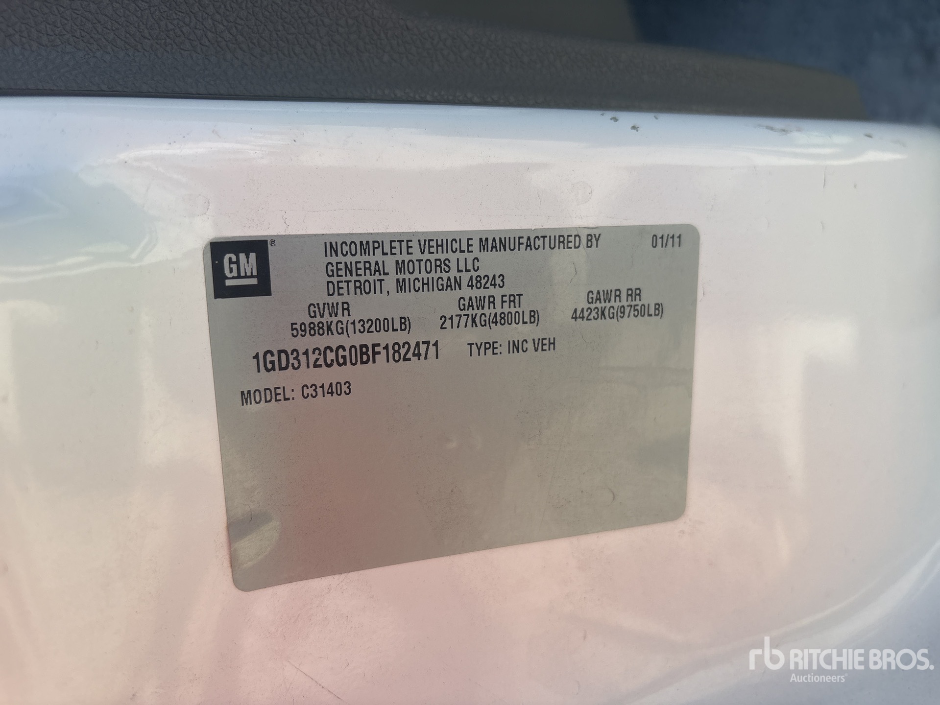 General Appearance with Seriennummer / FIN