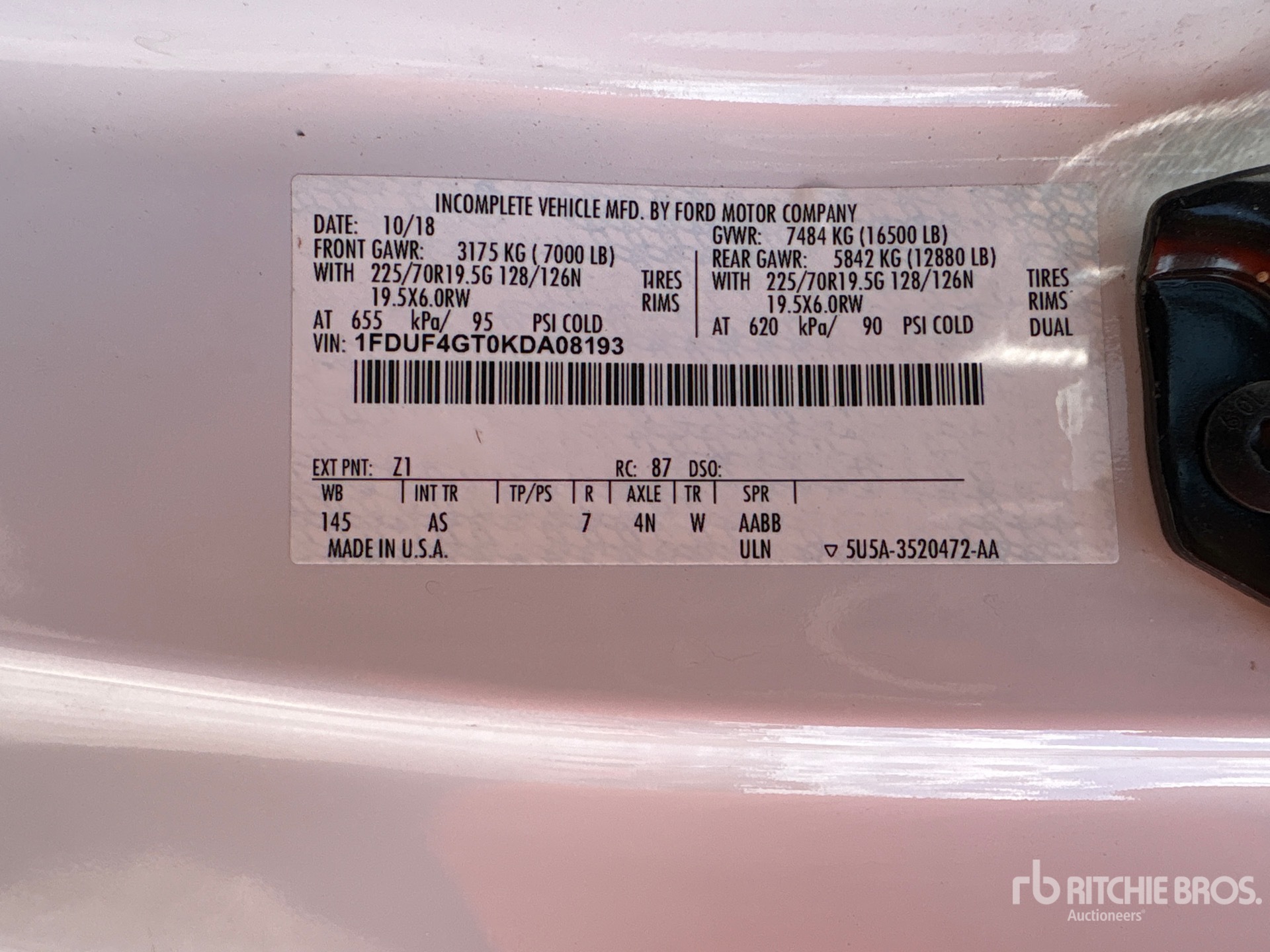 Aspect général with Numéro de série/Numéro d'identification du véhicule automobile