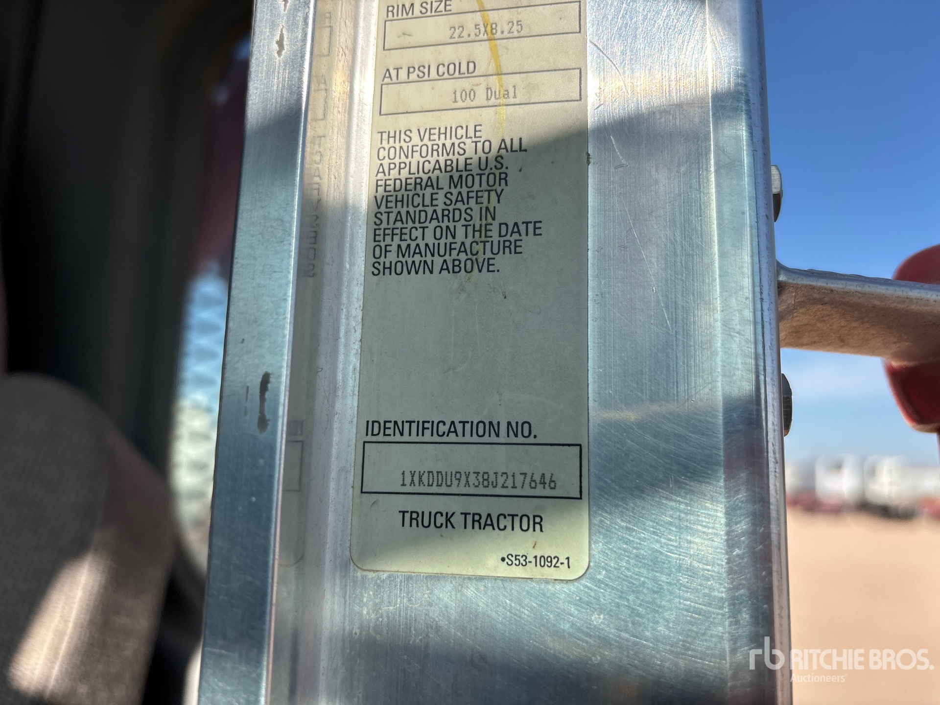 General Appearance with Seriennummer / FIN