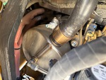 Engine with Exhaust System