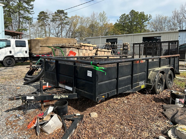 2014 Big Tex 70TV-16BK 16 ft T/A Utility Trailer