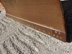 Chassis with Blade Cutting Edge Condition