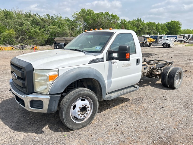 2013 Ford F-550 XL 4x2 Cab and Chassis (Inoperable)