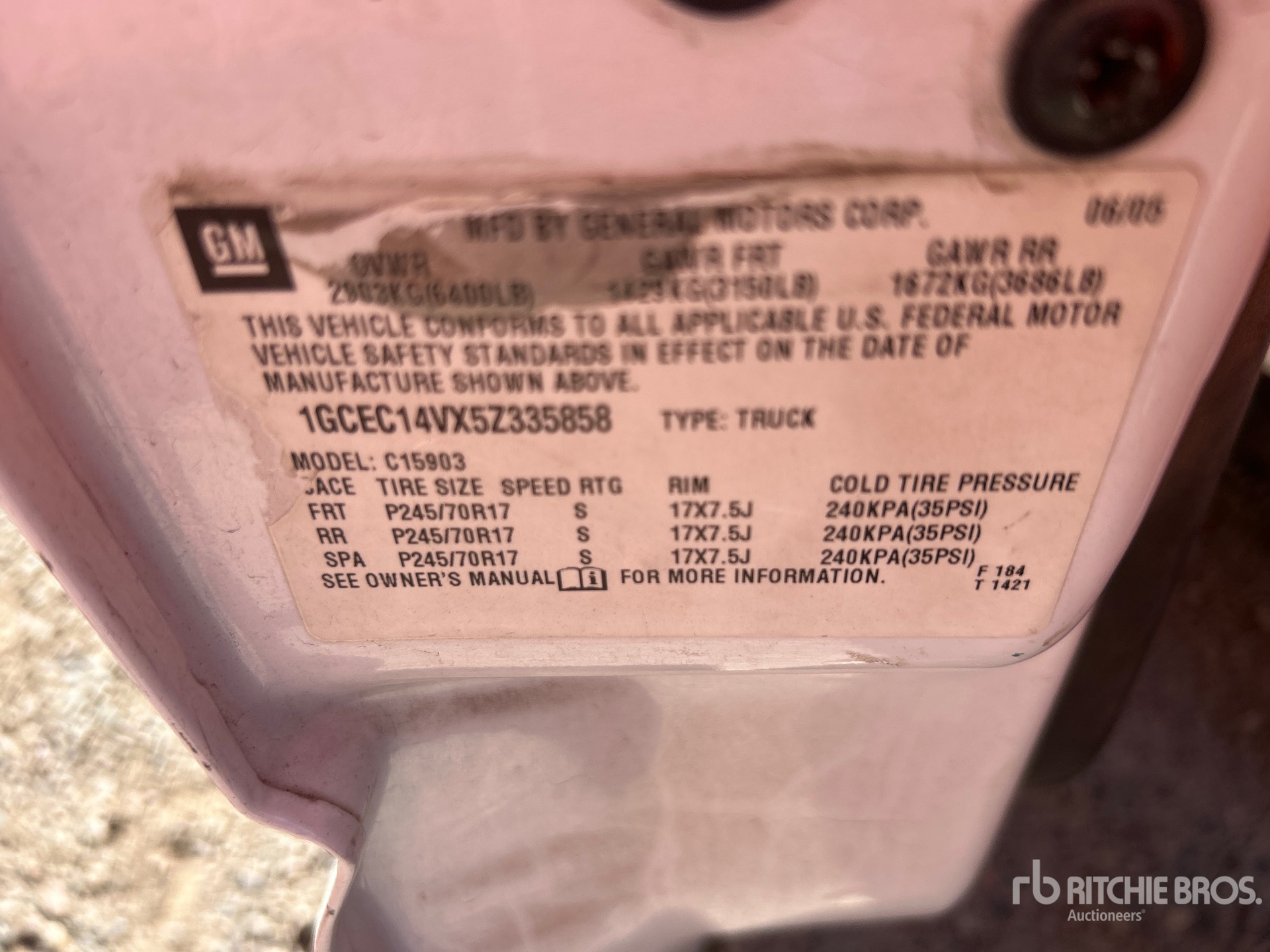 2005 Chevrolet Silverado 1500