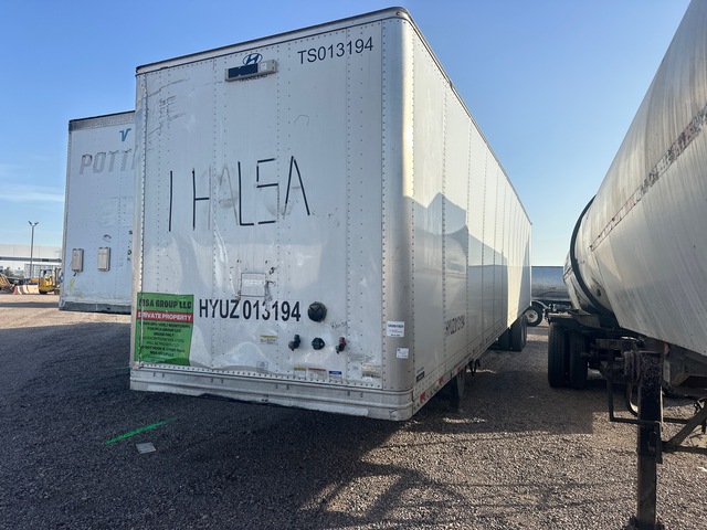 2026 Hyundai VC2530152-AJS 53 ft x 102 in T/A Van Trailer (Inoperable)