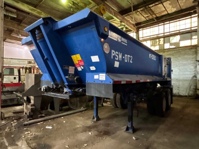 2017 Ranco 22 ft T/A End Dump Trailer