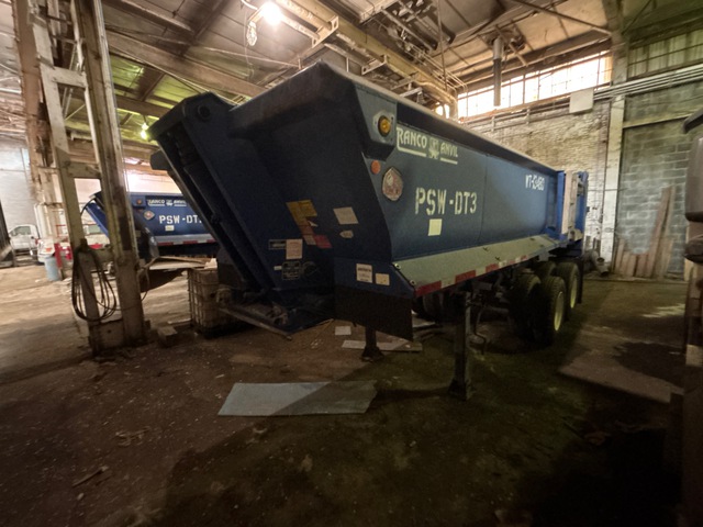 2017 Ranco Anvil 19 ft 6 in T/A End Dump Trailer