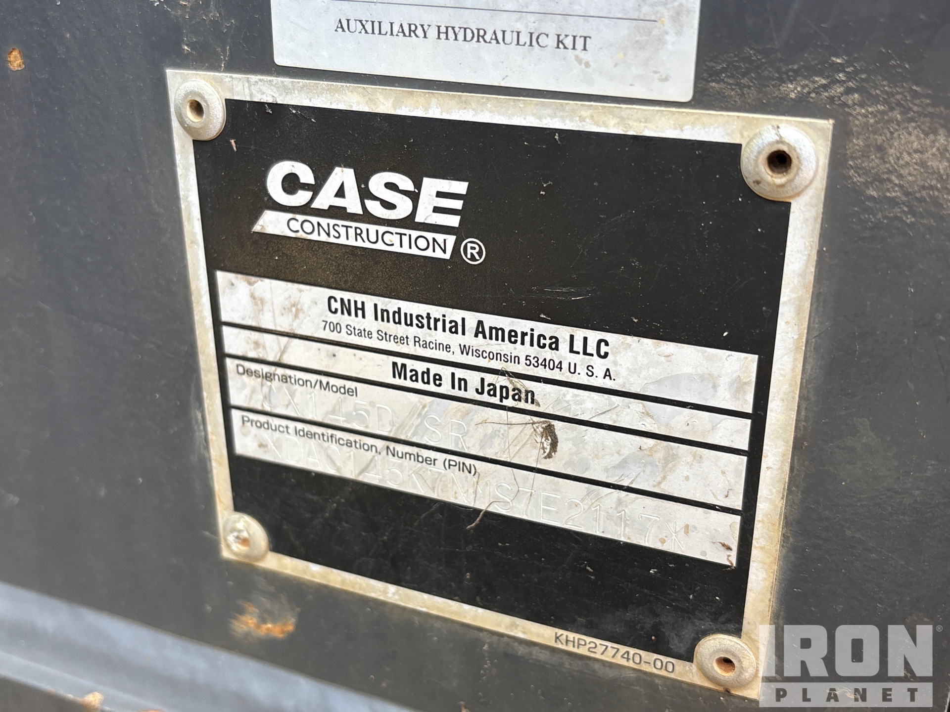 2021 Case CX145D SR