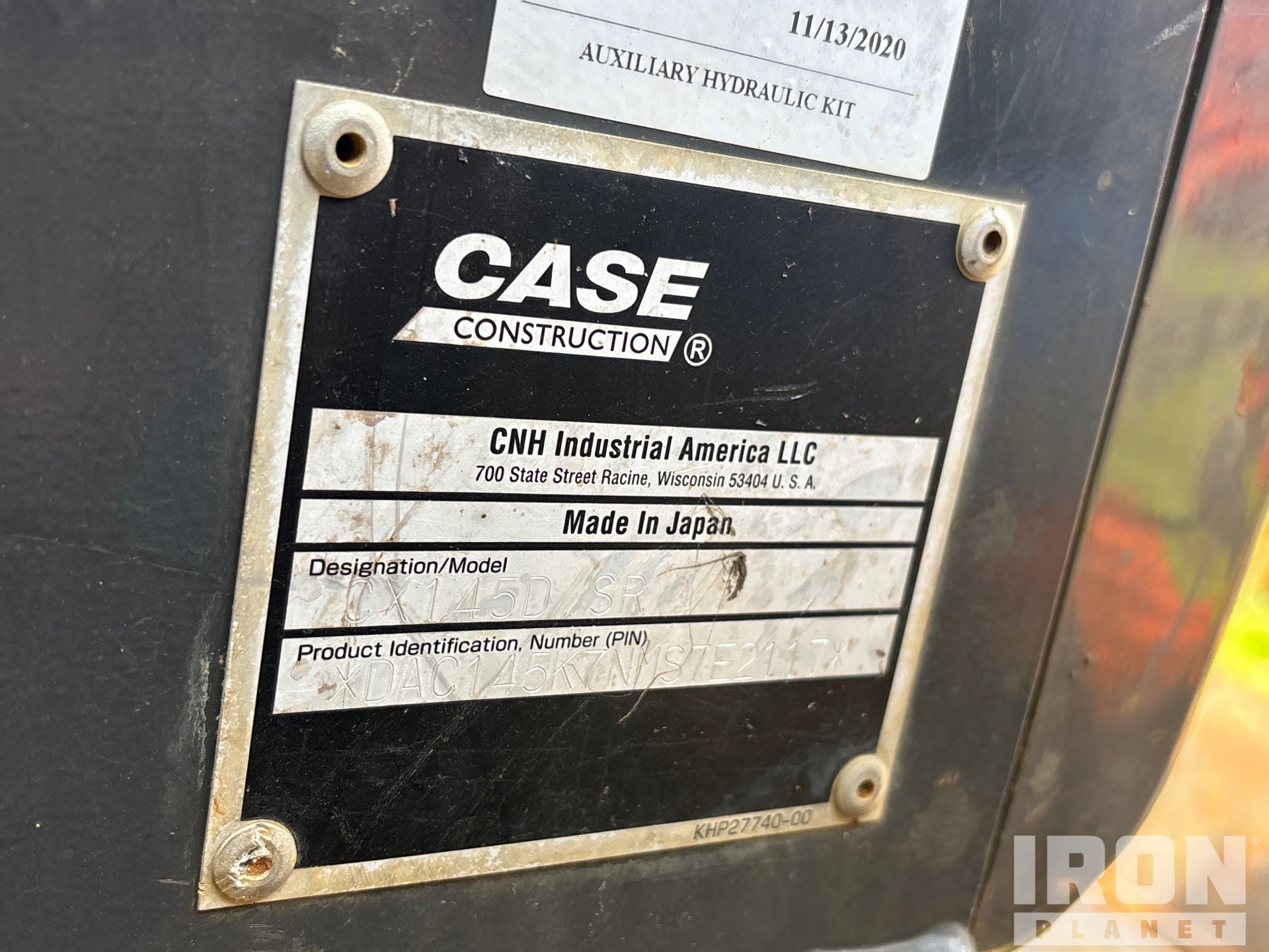 2021 Case CX145D SR