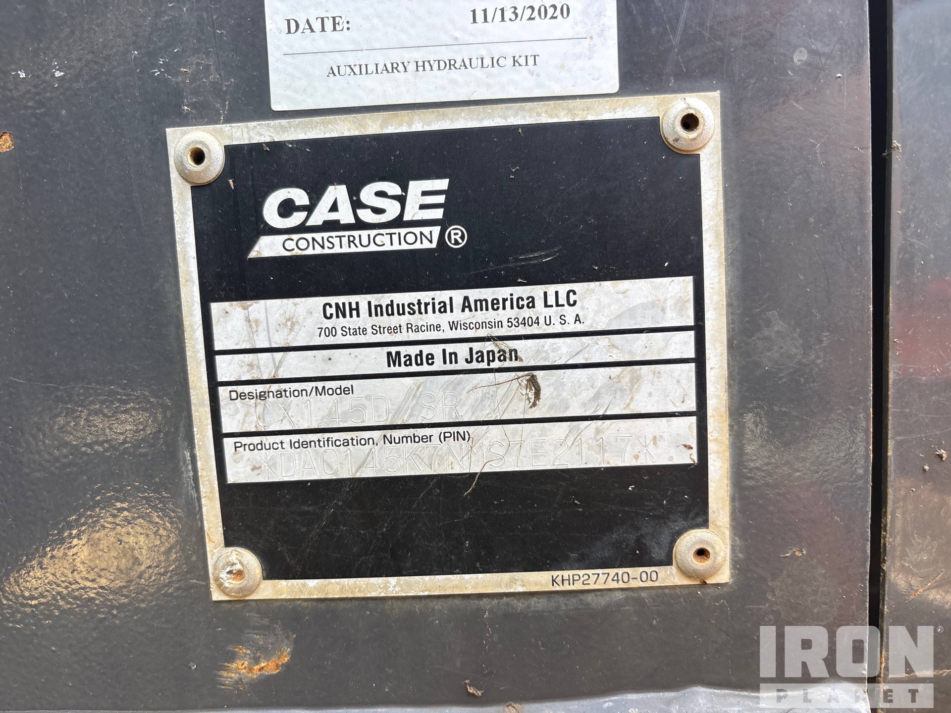 2021 Case CX145D SR