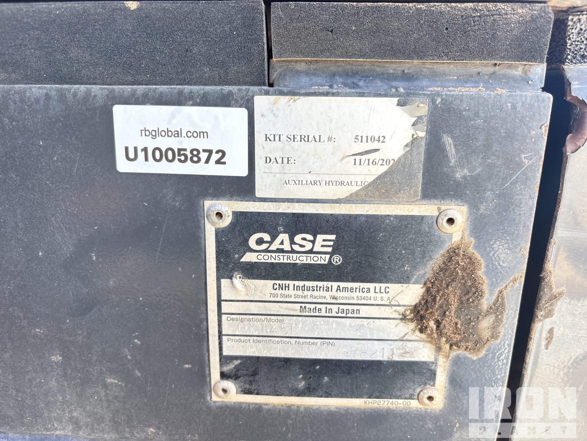 2021 Case CX145D SR