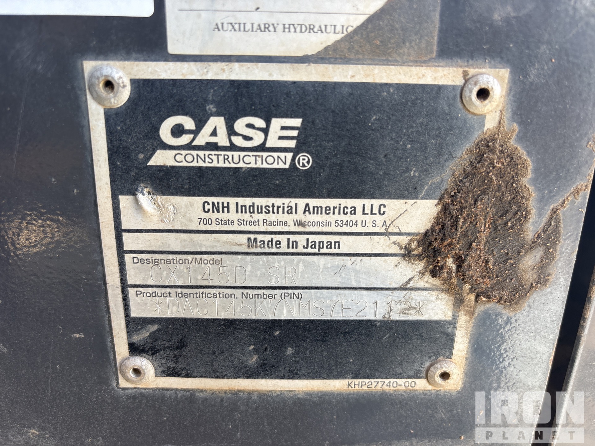 2021 Case CX145D SR