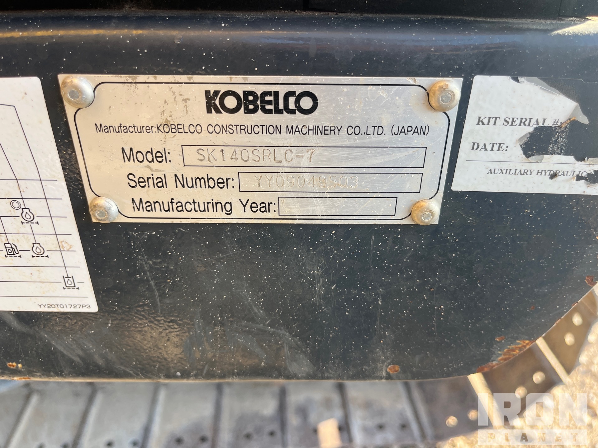 2022 Kobelco SK140LC-7