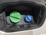 Engine with DEF / AdBlue Tank