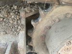 Undercarriage with Left Sprocket