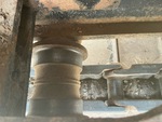 Undercarriage with Left Track Rollers