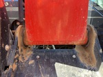 Chassis with Clavijas y bujes de la base del pescante
