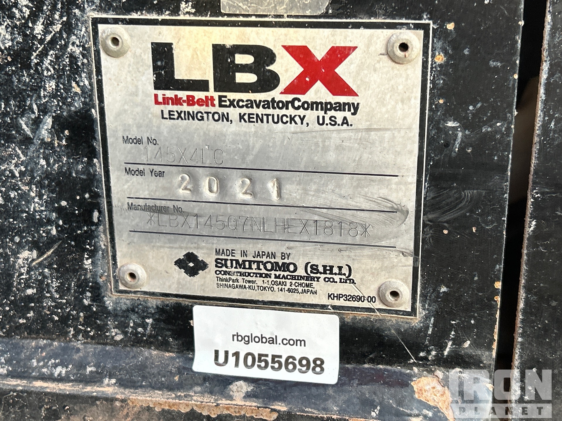 2021 Link-Belt 145X4LC