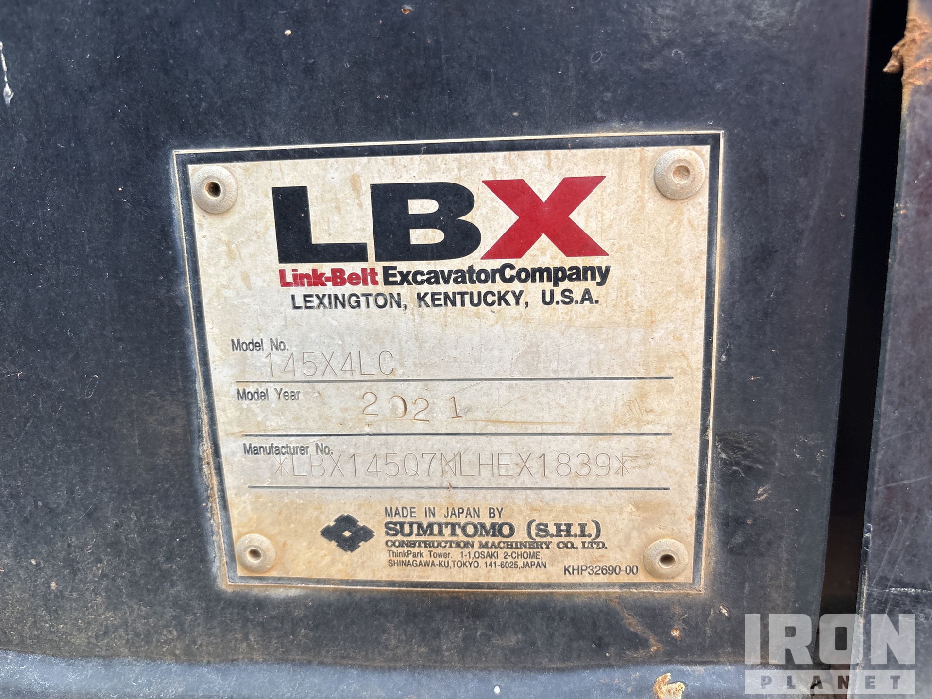 2021 Link-Belt 145X4LC