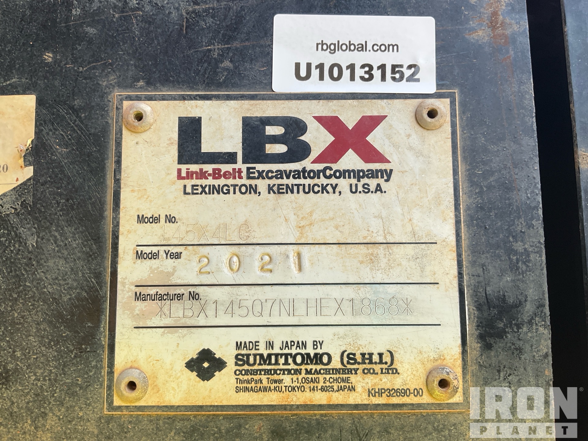 2021 Link-Belt 145X4LC