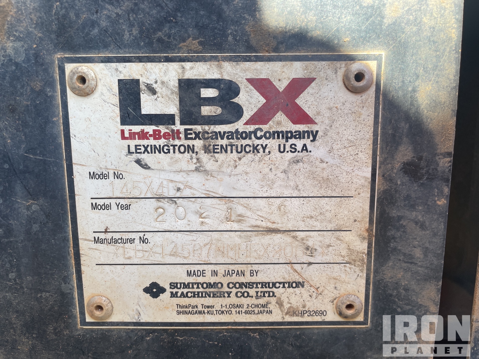 2021 Link-Belt 145X4DZ