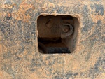Undercarriage with Left Track Tensioner